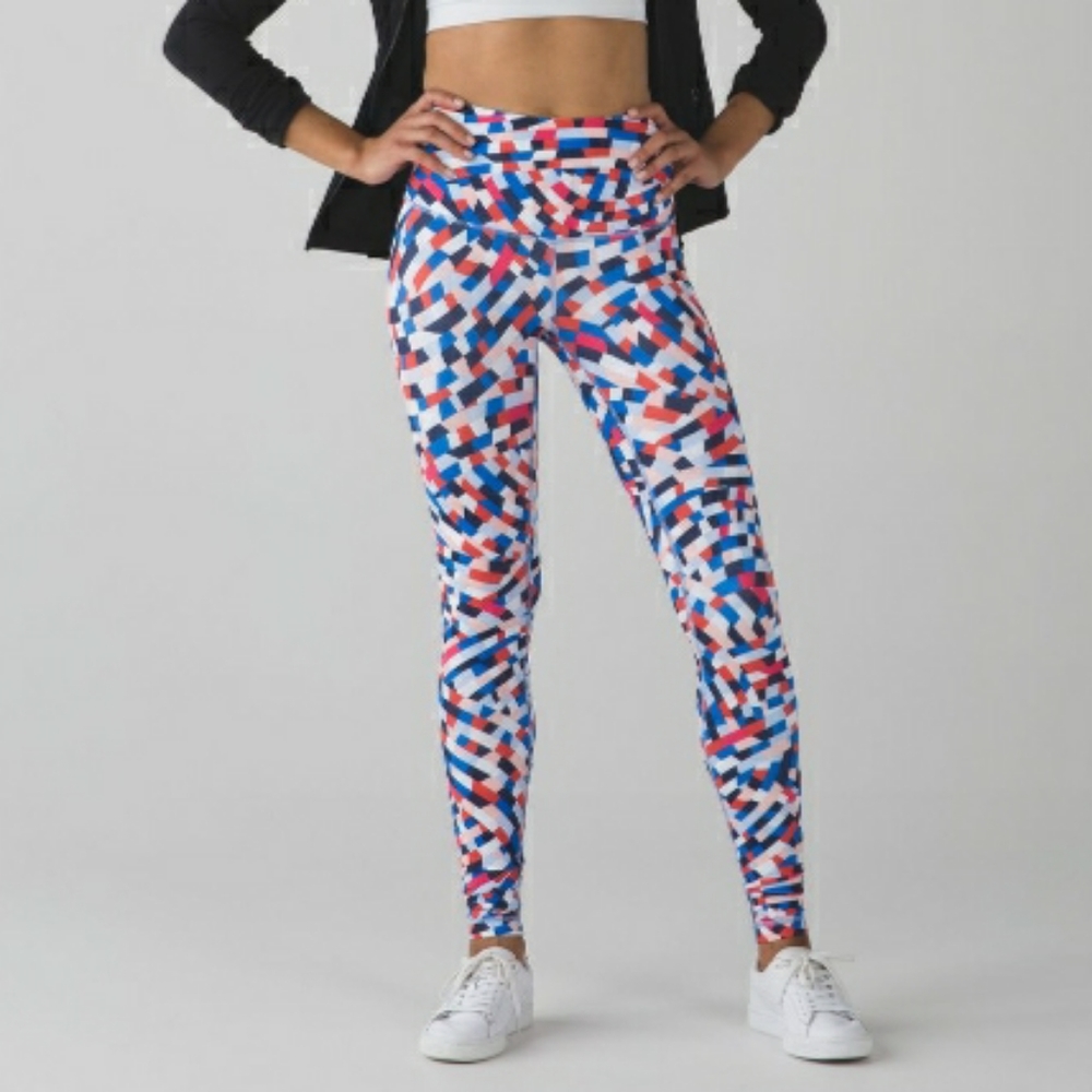 Lululemon Wunder Under Pant HiRise Capoeira Multic